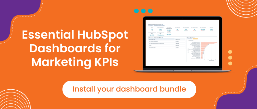 Install the HubSpot Dashboard Bundle