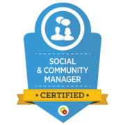 Digital Marketer Social & Community Manager Certification
