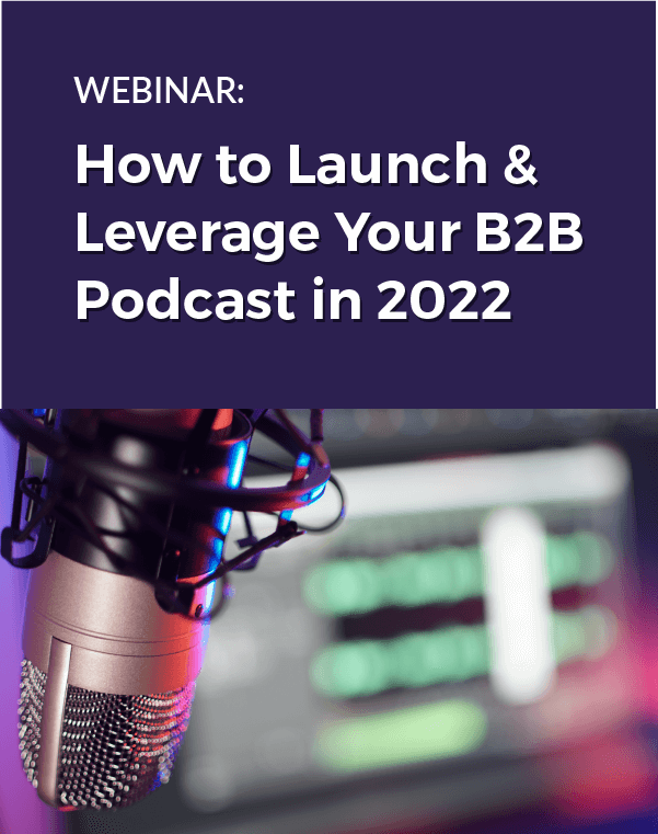 B2B Podcast Webinar